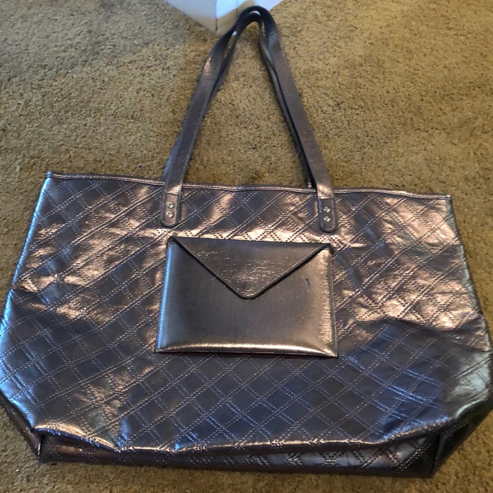 silver bag